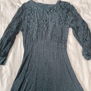 Long sleeve evening dress